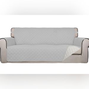 Oversized Sofa Cover Reversible Waterproof light gray/Ivory-NWT